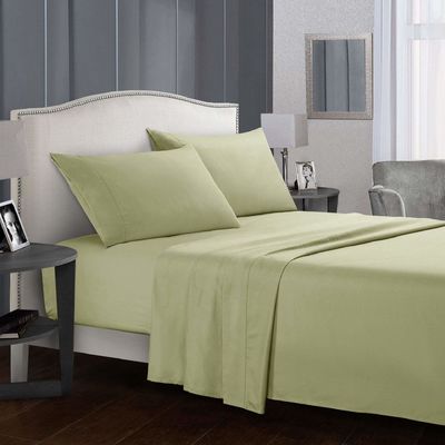 Impressão de tela rotativa de tecido de cama de microfibra macia 2 PCS por conjunto para o seu quarto