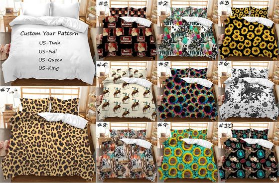Conjunto personalizado de lençóis de cama não descartáveis