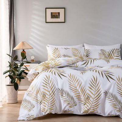 3 peças impressas de roupa de cama para King Size Set de cobertor de cama e lençol de cama de designer
