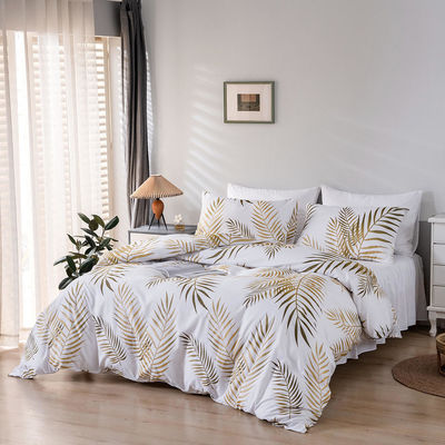 3 peças impressas de roupa de cama para King Size Set de cobertor de cama e lençol de cama de designer