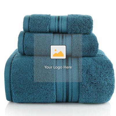 Retângulo Orgânico Designer Plain Sheets egípcios Toalhas de banho extra grandes Conjunto com Logo