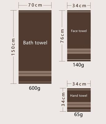 Retângulo Orgânico Designer Plain Sheets egípcios Toalhas de banho extra grandes Conjunto com Logo