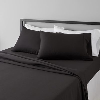 Conjunto de roupas de cama sustentável Cama de almofada de artesanato simples Lenço de cama com lençol e cobertura de cama