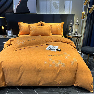Home Bedding Sets With Matching Curtains Sheets de algodão egípcio para cama de bebê de hotel