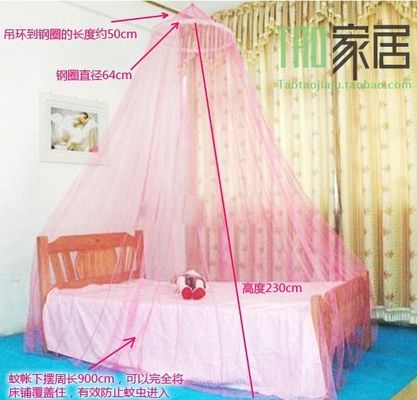 Temporada de Verão Entrada Dupla Emf Proteção Hf Lf Faraday King Size cama tenda Mosquito Net