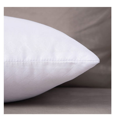 Logotipo personalizado aceito Impressão floral de roupa de cama para almofadas decorativas interiores de hotéis