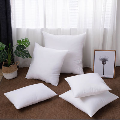 Logotipo personalizado aceito Impressão floral de roupa de cama para almofadas decorativas interiores de hotéis